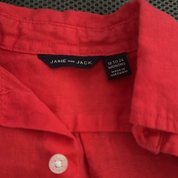 Janie and Jack Long Sleeve Polo - Picture 2 of 3